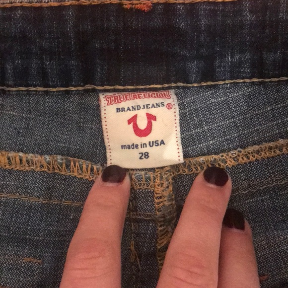 True Religion Billy Slim Boot Cut Jeans // size 28 - Picture 6 of 6